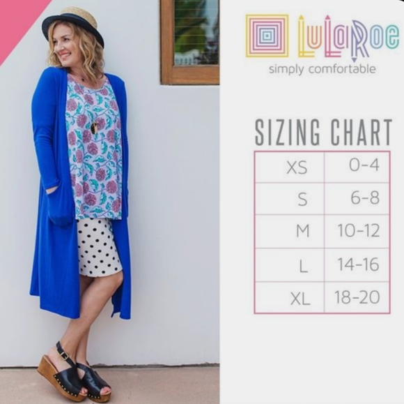 LuLaRoe Sarah Cardigan - Picture 3 of 3
